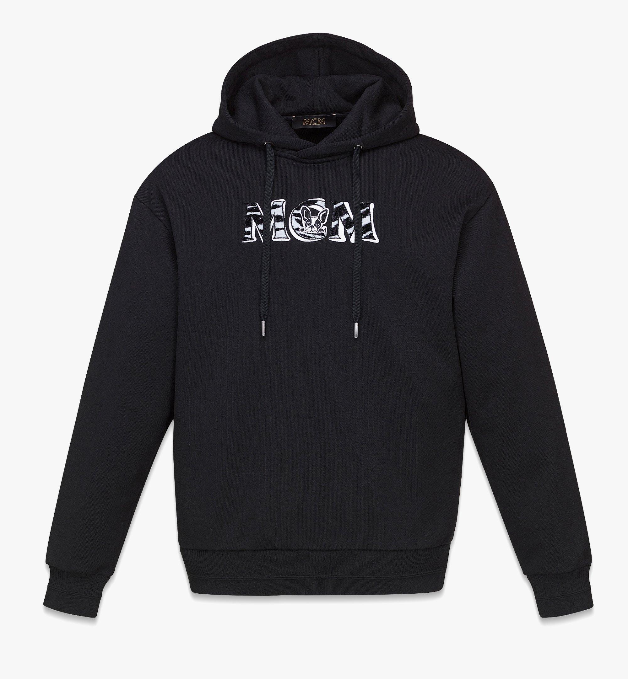 Sweat-shirt à capuche M Pup à logo en coton biologique pour homme 1